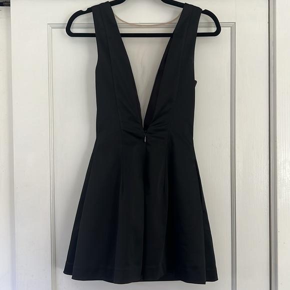 Bebe Black Mesh Front Mini Dress (read description) - Picture 8 of 10
